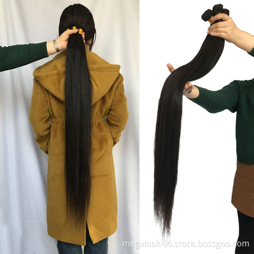 Megalook Discounts Raw Material Virgin Hair Unprocessed Natural Color Weave Bundles For Sale, Brazilian Natural Wave Hair